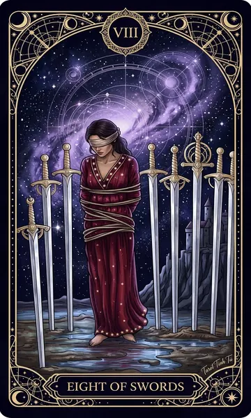 Bát Kiếm (Eight of Swords)