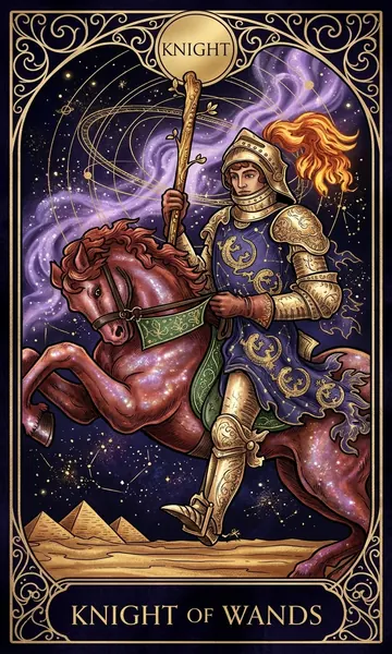 Hiệp Sĩ Gậy (Knight of Wands)