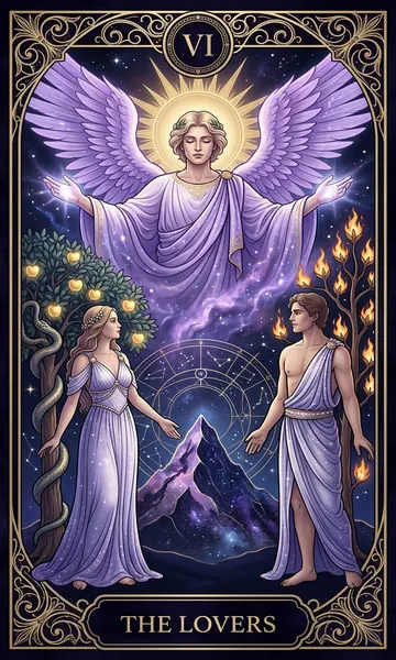 The Lovers - Tarot Tình Yêu